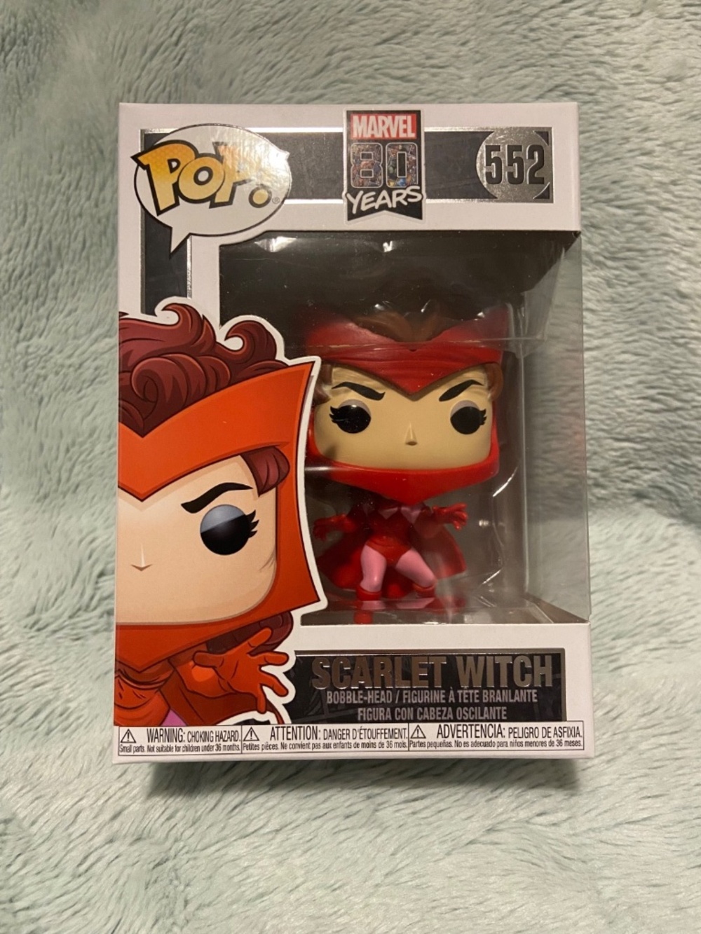 Funko Pop Marvel 80 Years Scarlet Witch Wanda Maximoff #552